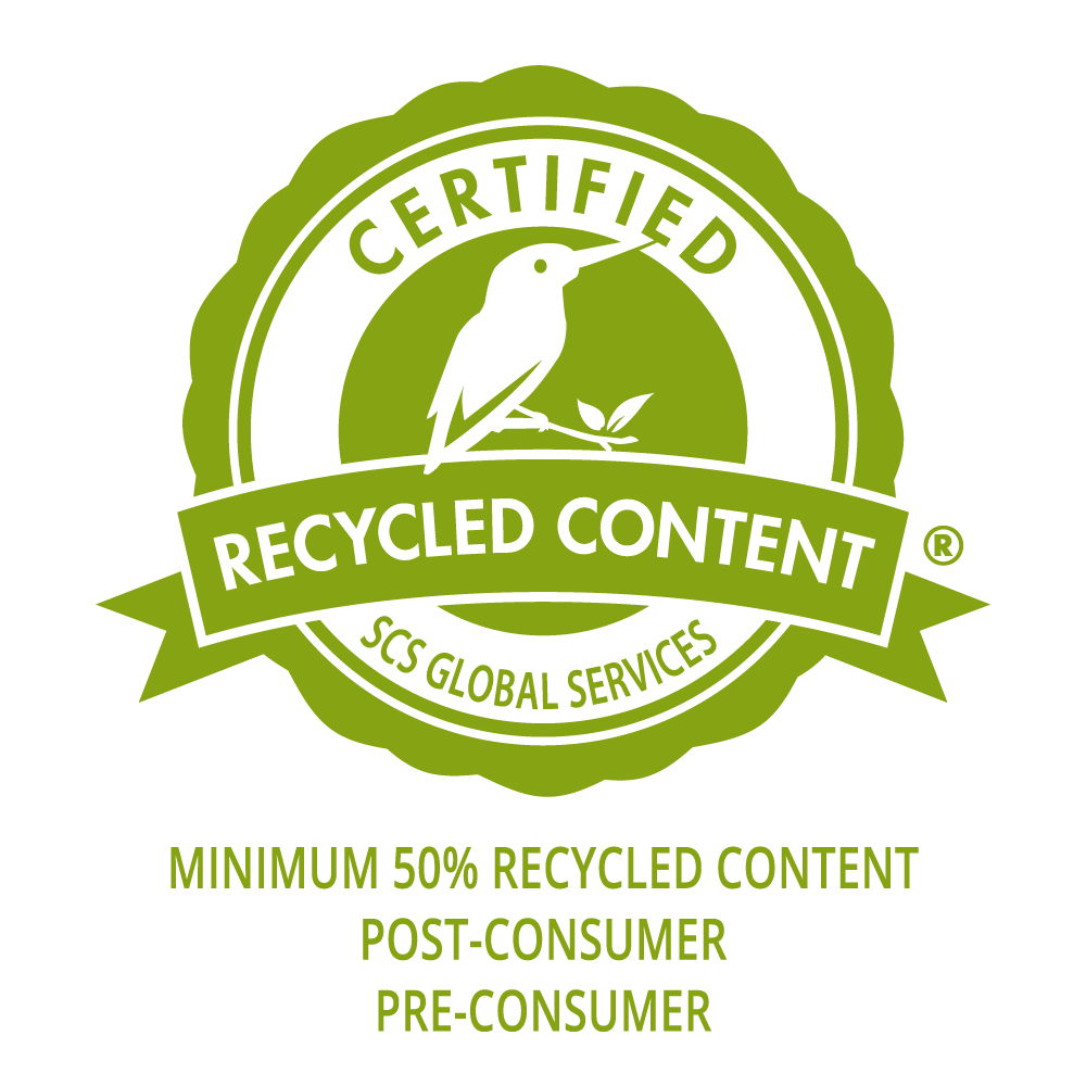Certified Recycled Content Logo Gallery